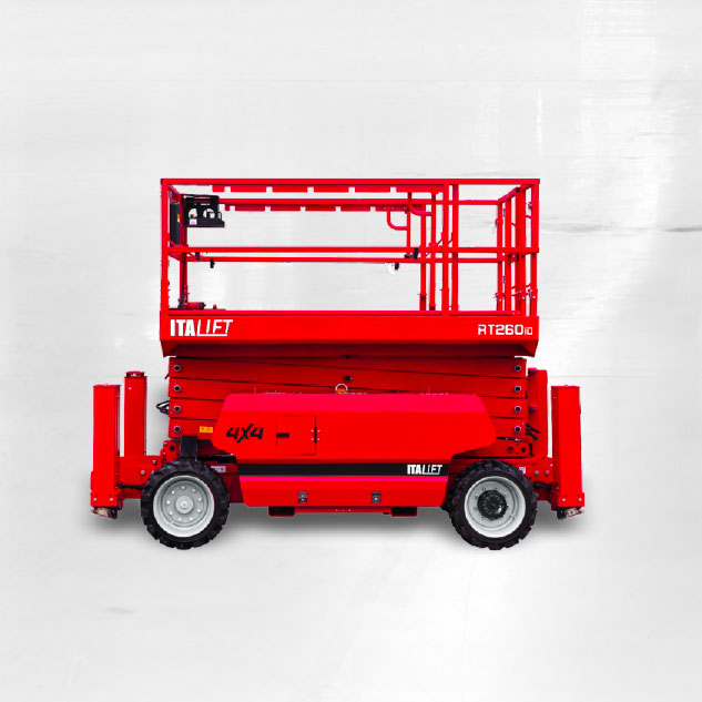 Piattaforma aerea Diesel a pantografo 4x4 Heli RT260iD