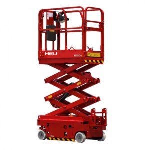 Piattaforma aerea elettrica a pantografo Heli 1230iE