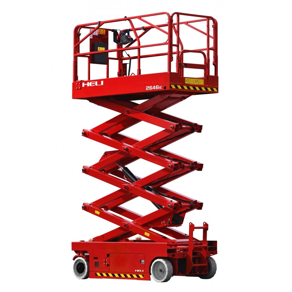 Piattaforma aerea elettrica a pantografo Heli 2646iE
